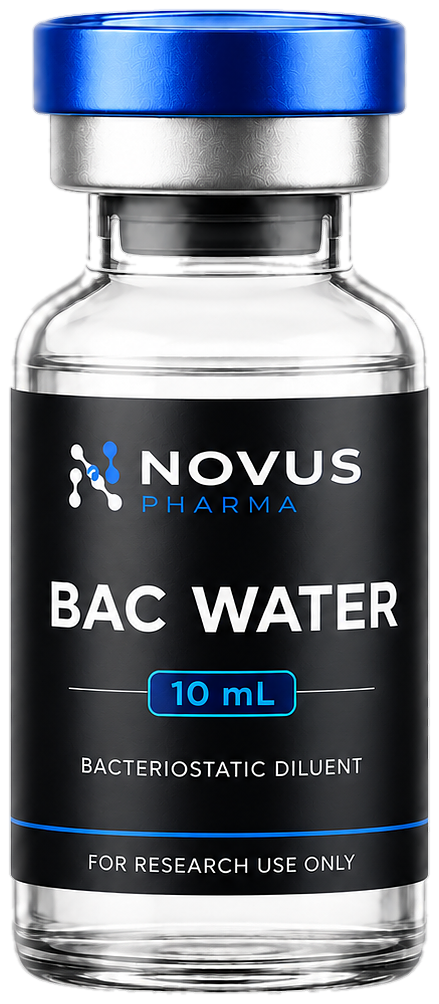 BAC Water 10mL research peptide vial — Novus Labs