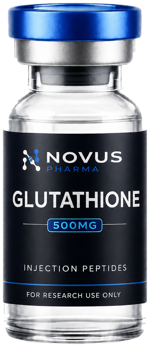 Glutathione research peptide vial — Novus Labs