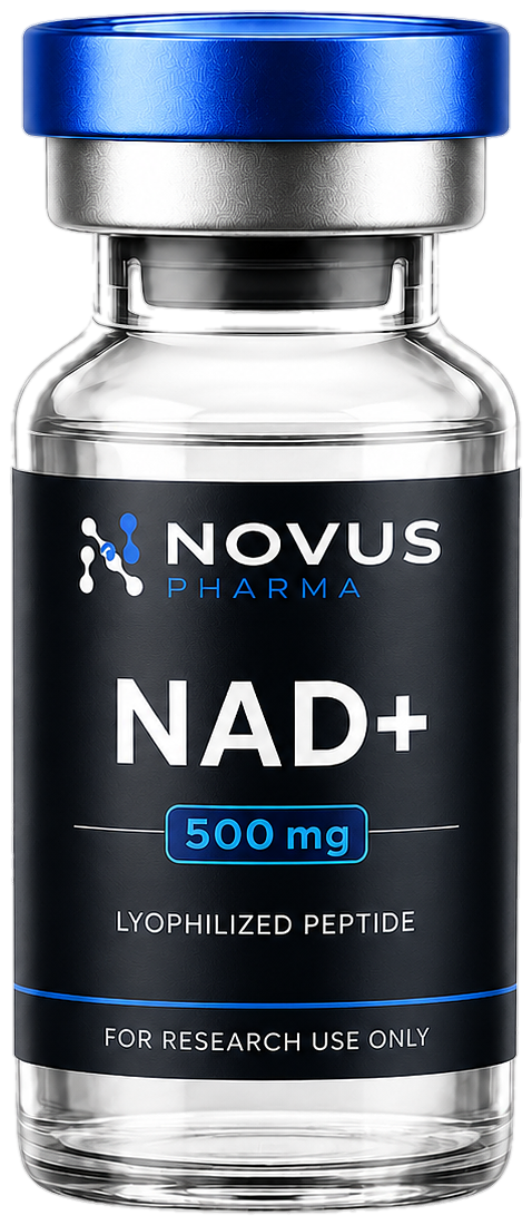 NAD+ research peptide vial — Novus Labs
